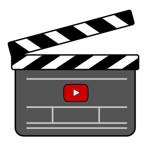 Hello Kellyco panda and YouTube illustration.